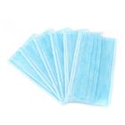 Soft 3 Ply Disposable Mask / Non Woven Face Mask With Elastic Ear Loop