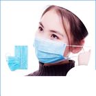 Anti Virus Safety Breathing Mask / Disposable Face Mask With Elastic Ear Loop