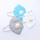 Disposable PM 2.5 N95 Dust Mask With Filter Valve High Filtration Capacity