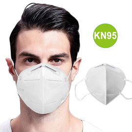 الصين محبوكة KN95 قابلة للطي نصف قناع الوجه الرأسي أضعاف مسطحة مع حلقة الأذن المرنة مصنع