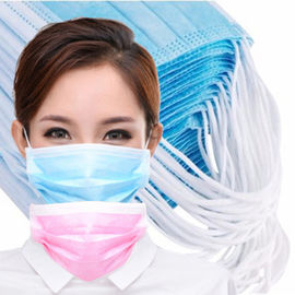 الصين قناع التنفس المتاح للبالغين ، صديقة للبيئة 3 رقائق قناع الوجه غير المنسوجة النسيج مصنع